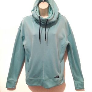 The North Face  Women's Hoodie Snood Aqua Size Medium
